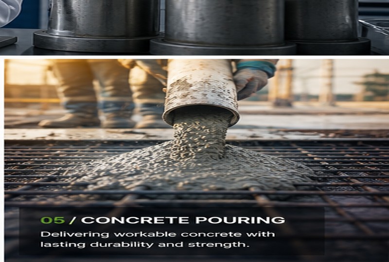 Concrete pouring